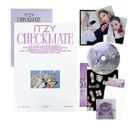 ITZY - [CHECKMATE] (STANDARD EDITION - LIA Ver.) Photobook + Photocard + CD-R + Mini Folding Poster + Lyric Paper + Sticker + Postcard Set + Special Card + Poster + 2 Badges + 4 Extra Photocards