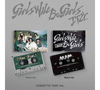 ITZY GIRLS WILL BE GIRLS Album CASSETTE TAPE 2 Ver SET/2 Libri + 2 Card + 2 P...