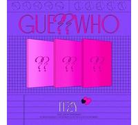 ITZY Guess Who 4th Mini Album Versione Notturna CD+1p Mini Poster Pieghevole Su Pack+FotoBook 72p+2p PhotoCard+Adesivo+Tipo di Giornale+Messaggio PhotoCard Set+Tracking Kpop Sigillato