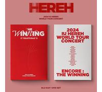 IU 2024 WORLD TOUR CONCERT HEREH DVD+BLU-RAY SET/8CD+2Book+5Ring+6Poster+44Card