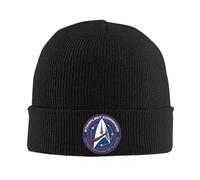 IUAOUADA Cappello Invernale Unisex Unisex a Cote a Maglietta Trek Discovery Starfleet Command Accessori Cranio Caldo a Maglia Cappello Regalo Cappelli a Cappuccio