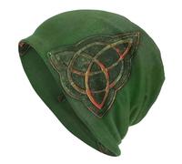 IUAOUADA Unisex Book of Shadows Charmed Triquetra Design Cappello Caldo a Maglia Cappello a Cappuccio Autunno Inverno da Aperto Cappelli da Aperto Cappelli per Uomini Donne Regalo per Adulti
