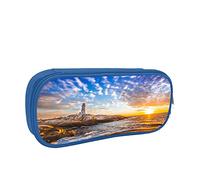 IUBBKI Astuccio per matite Borsa per penne Ocean Sunset Borsa per matite di grande capacità Organizzatore per penne Astuccio per matite Scuola universitaria per ragazzi e ragazze
