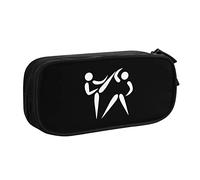IUBBKI Astuccio per matite Judo Astuccio per matite portatile a doppio strato per ufficio e scuola di grande capacità