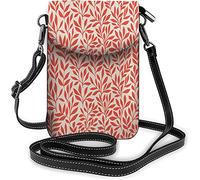 IUBBKI Borsa a tracolla floreale in stile retrò con piccola borsa per cellulare Lady Bird cinese per portafogli e borsette da donna Blu e bianco