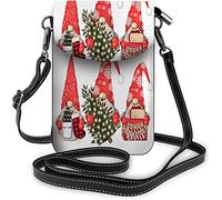 IUBBKI Borsa a tracolla floreale in stile retrò con piccola borsa per cellulare Lady Bird cinese per portafogli e borsette da donna Blu e bianco