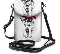 IUBBKI Borsa per cellulare a tracolla Cityscape Istanbul Bosphorus Galata Landmarke storico Paesaggio Turismo Borsa a portafoglio