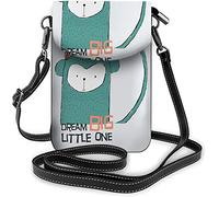 IUBBKI Borsa per cellulare a tracolla Cityscape Istanbul Bosphorus Galata Landmarke storico Paesaggio Turismo Borsa a portafoglio