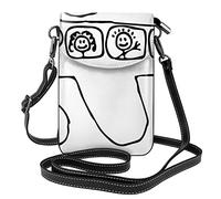 IUBBKI Borsa per cellulare volante in aereo - Piccola borsa a tracolla in pelle da donna con tracolla Borsa per il trasporto di carte Cosmetici