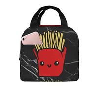 IUBBKI Borse per il pranzo con patatine fritte Scatola termica per il pranzo con borsa termica riutilizzabile tascabile per picnic sulla spiaggia