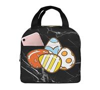 IUBBKI Borse per il pranzo con uova di Pasqua Scatola per il pranzo isolata con borsa termica riutilizzabile tascabile per picnic sulla spiaggia