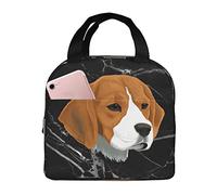 IUBBKI Borse per il pranzo per cani Beagle Scatola termica per il pranzo con borsa termica riutilizzabile tascabile per picnic sulla spiaggia
