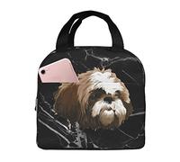 IUBBKI Borse per il pranzo per cani Shih Tzu Scatola termica per il pranzo con borsa termica riutilizzabile tascabile per picnic sulla spiaggia