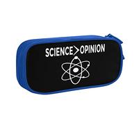 IUBBKI La scienza è più grande dell'opinione Astuccio per matite Astuccio per matite portatile per ufficio a doppio strato di grande capacità