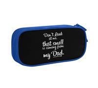 IUBBKI Odore proveniente da mio padre Astuccio per matite portatile a doppio strato per ufficio a grande capacità