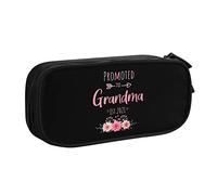 IUBBKI Promosso a Grandma Est 2021 Astuccio per matite Astuccio per matite portatile a doppio strato per ufficio e scuola di grande capacità