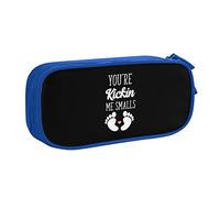 IUBBKI You're Kickin' Me Smalls Pencil Bag Astuccio per matite portatile a doppio strato per ufficio e scuola di grande capacità