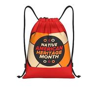 IUBBKI Zaino con coulisse per palestra, piccolo zaino da viaggio, borsa sportiva per donne e uomini, per il mese del patrimonio nativo americano e l'orgoglio indigeno.