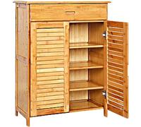 IUBGFTO Armadio portascarpe Multistrato in bambù, scarpiera da Montare, Armadio portascarpe, Armadio portascarpe per Scarpe da Ginnastica/Sandali/Pantofole, Organizer per Scarpe (4)