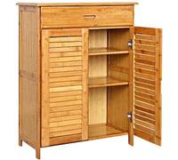 IUBGFTO Armadio portascarpe Multistrato in bambù, scarpiera da Montare, Armadio portascarpe, Armadio portascarpe per Scarpe da Ginnastica/Sandali/Pantofole, Organizer per Scarpe (3)