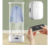 IUBGFTO Asciugatrice elettrica,Stiratrice Automatica,Pressa per asciugatrice,Vapore ad Asciugatura Rapida,Portatile,con Timer Regolabile a Distanza
