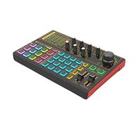 IUBGFTO Attrezzatura per Mixer Telefono Cellulare Computer Generale Scheda Audio USB Esterna Multifunzione Tipo