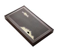 IUBGFTO Bamboo Tea Tray, Chinese Kung Fu Tea Tray, with Water Storage Box Drainage, Detachable Structure, Tea Tray for 2 People, Decorative Serving Tray for Home, Office, Teahouse (48 * 28cm)