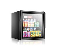 IUBGFTO Frigorifero per Cantina, Porta in Vetro temperato Cavo a Doppio Strato, Raffreddamento ad Aria a Temperatura costante, refrigeratore per Bevande/medicinali/tè