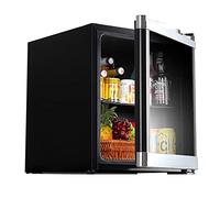 IUBGFTO Ice Bar per Bevande, Piccolo Frigorifero da Tavolo per Uso Domestico, Piccola cantinetta refrigerata per Vino con Porta in Vetro, Cantina Indipendente da 42 Litri