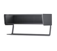 IUBGFTO Mensola sottopiano, Organizer Estraibile per mobiletto, Porta spezie a Scomparsa per dispensa/Mobile/credenza, Portata Fino a 22 libbre, Ante a ribalta,D11.8 xh8.3-W-31.5"