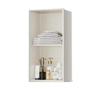 IUBGFTO Nicchia per Doccia in Acciaio Inox Opaco, nicchia da Incasso a Parete, Nessuna piastrella necessaria, mensola portaoggetti per Doccia, nicchia per Bagno (Bianco 11x4,9x27,5 Pollici)