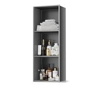 IUBGFTO Nicchia per Doccia in Acciaio Inox Opaco, nicchia da Incasso a Parete, Nessuna piastrella necessaria, mensola portaoggetti per Doccia, nicchia per Bagno (Grigio 11x4,9x35,4 Pollici)