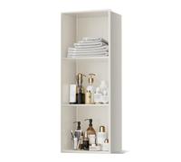 IUBGFTO Nicchia per Doccia in Acciaio Inox Opaco, nicchia da Incasso a Parete, Nessuna piastrella necessaria, mensola portaoggetti per Doccia, nicchia per Bagno (Bianco 11x4,9x35,4 Pollici)