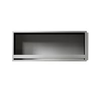 IUBGFTO Nicchia per Doccia in Acciaio Inox Opaco, Senza Bisogno di Piastrelle, Contenitore per Doccia Incassato, nicchia per Parete Cucina WC, mensola per Bagno (Grigio 320x620x125mm)