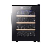 IUBGFTO Raffreddatore per Vino - Frigo per Vino Bianco Rosso Raffreddatore per Vino da appoggio - Mini Frigorifero per Vino Compatto Indipendente 12 Bottiglie con Controllo Digitale