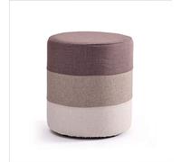 IUBGFTO Sgabello ottomano Ottomano poggiapiedi in Legno Panca Vanity Divano Pouf Tavolino per Camera da Letto Molo Seduta Toletta Poggiapiedi Sgabello per Scarpe (Marrone Argento)