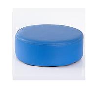 IUBGFTO Sgabello ottomano Sgabelli Rotondi e Pouf creatività alla Moda Sgabello da tavolino con Tappetino Antiscivolo Sgabello da Pranzo per Divano Cuscino per Scarpe Sgabello (Blu Piccolo)