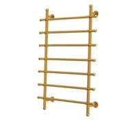 IUBGFTO Supporto per Nastri da Parete, espositore per Carta da Regalo, espositore per Rotoli di Vinile, portaoggetti per Fiori e Sciarpe al Dettaglio (Oro 47,2x3,9x47,2 Pollici)