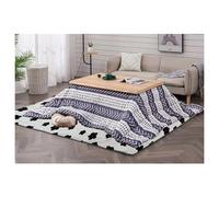 IUBGFTO Tavolo Giapponese con riscaldatore Elettrico per la casa, Camera da Letto, Stufa riscaldata Tatami, scaldapiedi Invernale, Tavolo da caffè in Legno, Set da Tavolo da Pavimento Futon (Legno D)