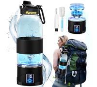 IUHFSIFS Bottiglia di idrogeno da 1 l con spazzola 【1 l Super Cup - All-day Drink】Adopts SPE Electrolysis Technology Hydrogen Water Bottle