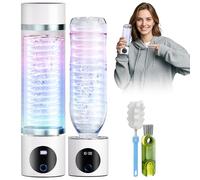 IUHFSIFS Nuova bottiglia di idrogeno 6000PPB 【Tecnologia Ultra PEM 】 Touch screen, valvola di depressurizzazione, massima concentrazione di idrogeno per la vostra salute