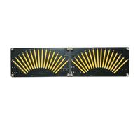 Iuhtrb AKDB16VU Livelli di Misuratore di Musica Amplificatori Stereo Scheda di Ricambio Regolabile Per Sistemi Audio Domestici Studi Professionali Produzione Musicale Professionale