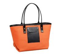 Iuhtrb Borsa Da Spiaggia Per La Spiaggia Da Donna Contemporanea Borsa Intrecciata Con Taglio PU Con Borsetta Viaggio Capacità Per Le Vacanze E Le Spalle Vacanze La