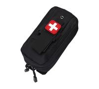 Iuhtrb Borsa multifunzionale per medicinali pratica borsa di immagazzinaggio terapeutica emergente per forniture sanitarie organizzate, Nero