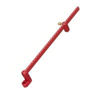 Iuhtrb Bussole per la lavorazione del legno Scriber Strumento per tracciare il legno Strumento di alluminio Portatile Punto Fisso Marcatura Cerchi Righello Marcatura Calibro Lavorazione Del Legno