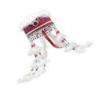 Iuhtrb Cappello culturale traspirante per festival musicali, fatto a mano, principesse, cosplay, per sport all'aria aperta o tempo libero, stile casual