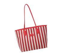 Iuhtrb Casual ma elegante borsa ascellare pratica Oxford tessuto spalla grande capacità borsa per le donne viaggio amichevole shopper, Rosso, One Size