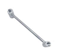Iuhtrb Cerniere regolabili Gaps Chiave per riparazione porte Chiave di precisione Semplice per bulloni rotondi Calibri standard 8,5 a 17,5 mm Strumento per cerniere resistenti
