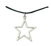Iuhtrb Collana con ciondolo a forma di stella unica Y2K Hollow Star Choker per uomo donna catena clavicola accattivante ornamento ragazza gioielli hip hop collana cool