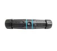 Iuhtrb Connettori Ethernet RJ45 Cat6 femmina a femmina adattatore di gigabit di rete IP68 schermato per l'accoppiatore esterno di Gigabit Ethernet